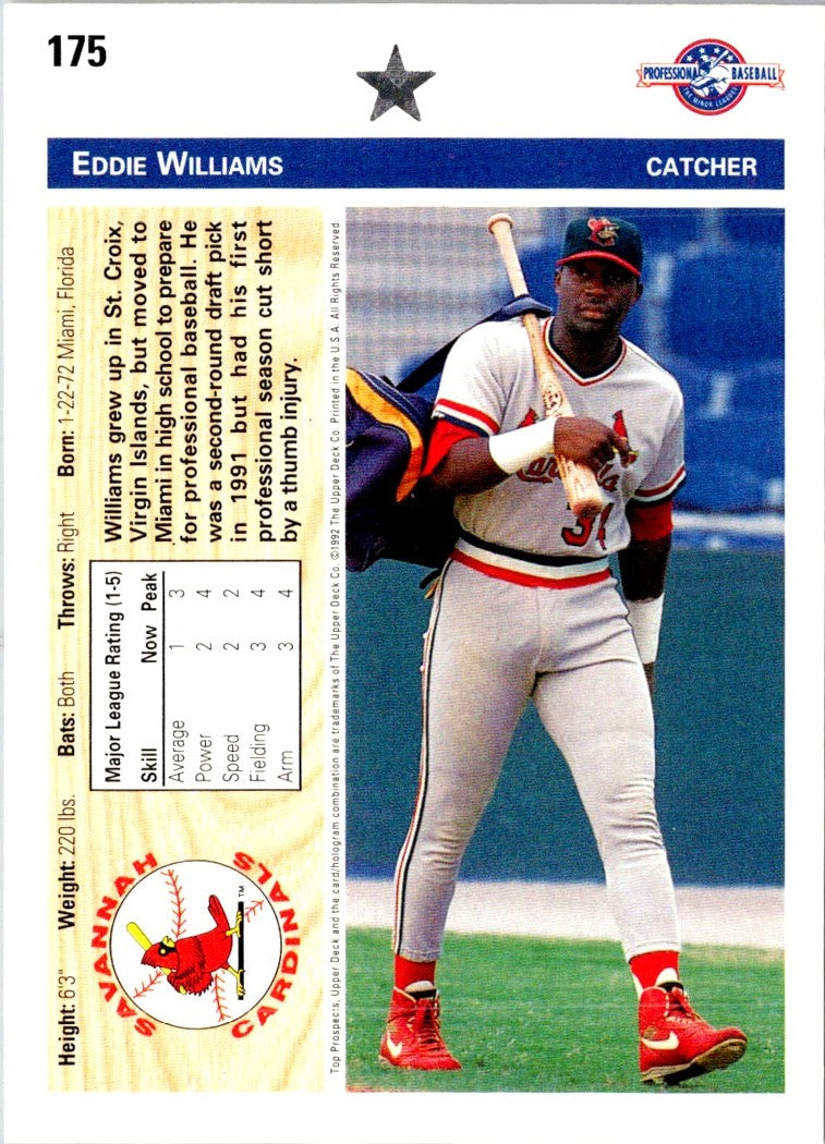 1992 Upper Deck Minors Eddie Williams