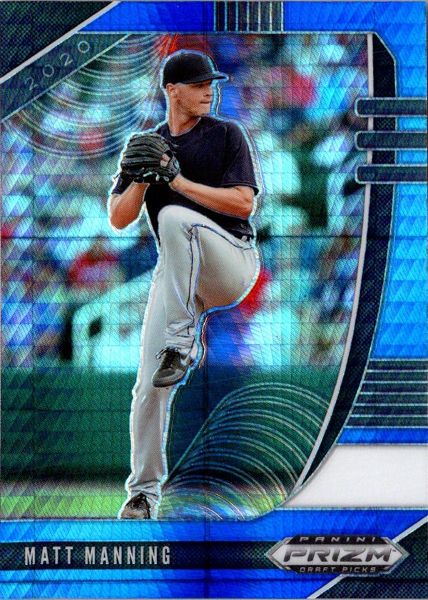 2020 Panini Prizm Warming in the Pen Matt Manning #WIP-4