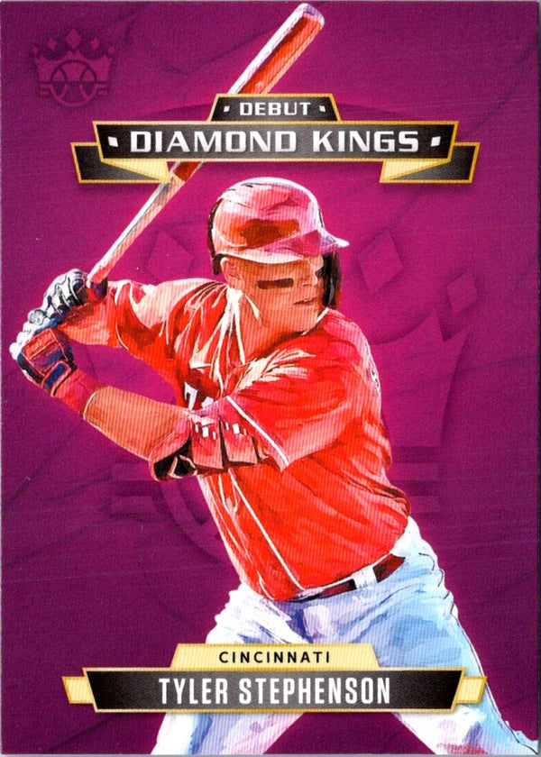 2021 Panini Diamond Kings Debut Tyler Stephenson #DDK-CR