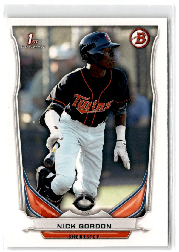 2014 Bowman Draft Picks & Prospects Nick Gordon #DP126