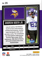 2022 Score Purple Andrew Booth Jr. #326