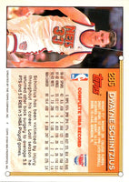 1993 Topps Dwayne Schintzius #285