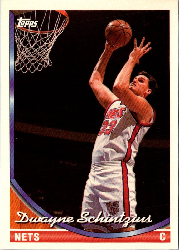 1993 Topps Dwayne Schintzius #285