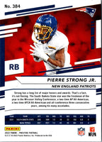 2022 Panini Prestige Pierre Strong Jr. #384 Rookie