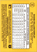 1987 Donruss Shane Rawley