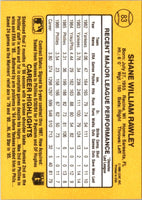 1987 Donruss Shane Rawley #83