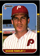 1987 Donruss Shane Rawley