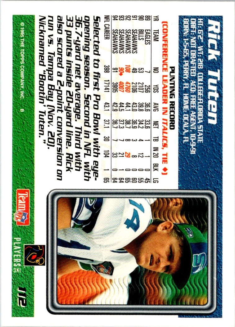 1995 Topps Rick Tuten