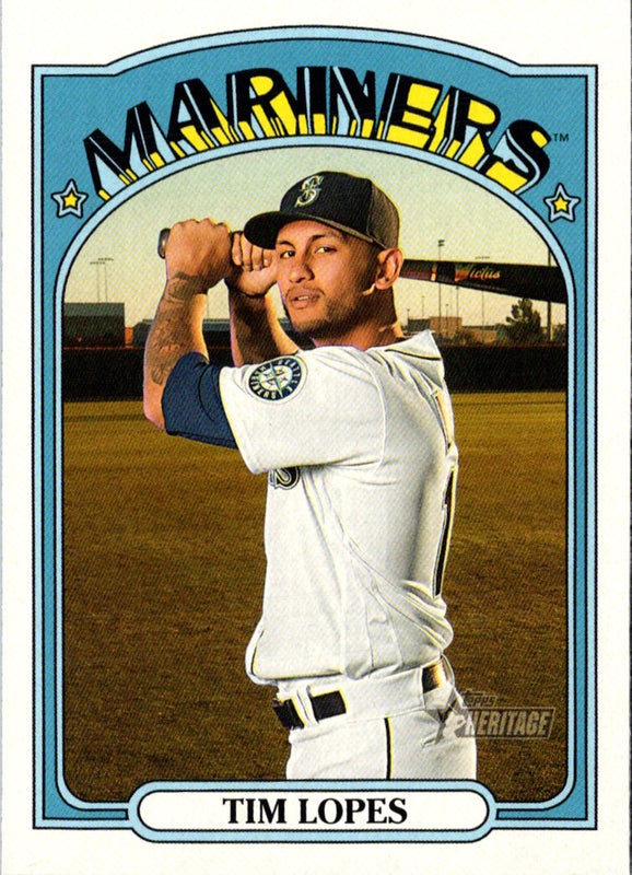 2021 Topps Heritage Tim Lopes #467