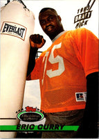 1993 Stadium Club Eric Curry #40 Rookie