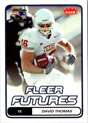 2006 Fleer David Thomas #126 Rookie
