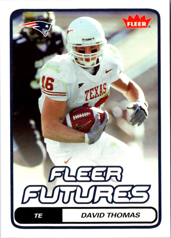 2006 Fleer David Thomas #126 Rookie