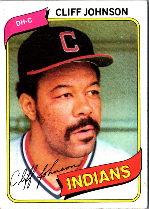 1980 O-Pee-Chee Cliff Johnson #321