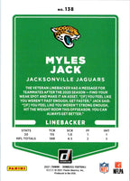 2021 Donruss Myles Jack #138