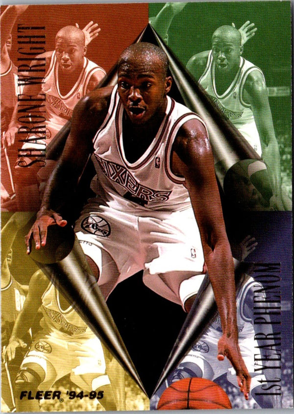 1994 Fleer First Year Phenoms Sharone Wright #10