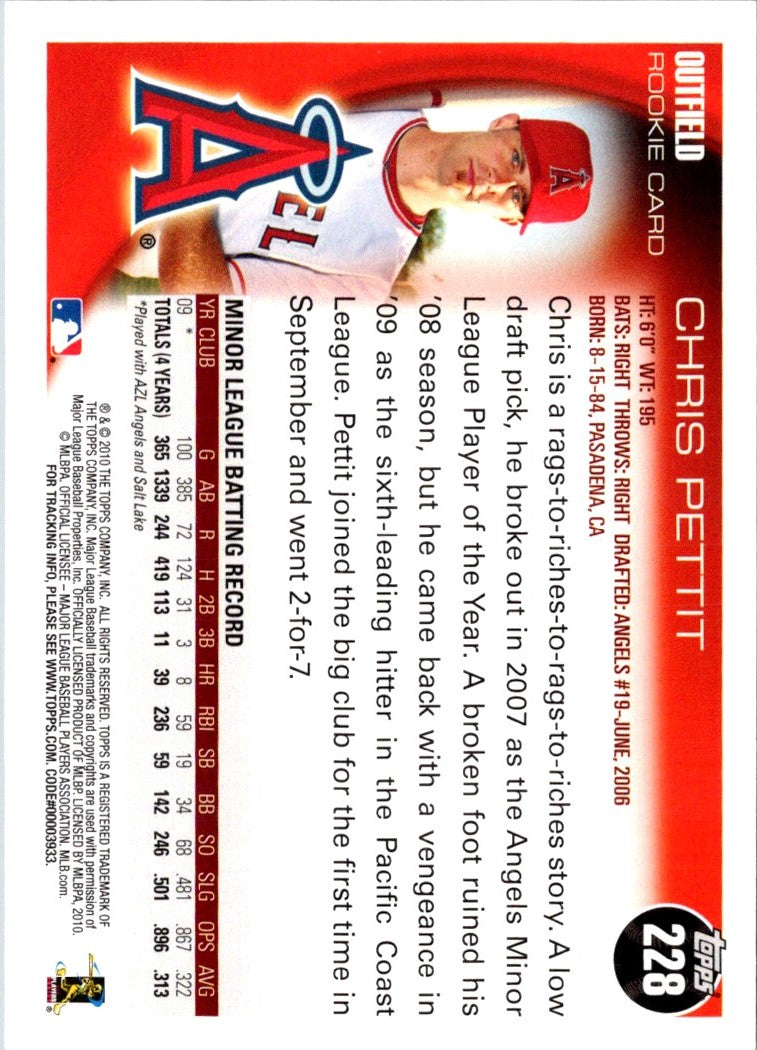 2010 Topps Chris Pettit