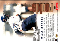 1996 Fleer Metal Walt Harris #134 Rookie