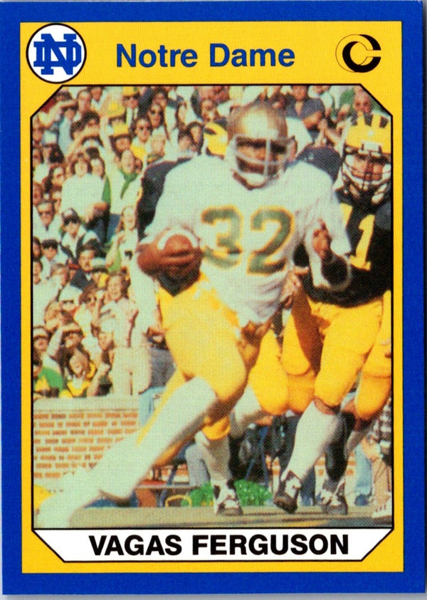1990 Collegiate Collection Notre Dame Vagas Ferguson #94