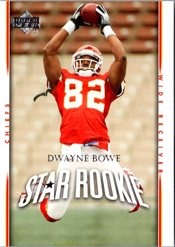 2007 Upper Deck Star Rookies Rookie Exclusives Edition Dwayne Bowe #285