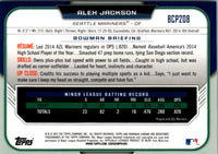 2015 Bowman Chrome Prospects Alex Jackson #BCP208