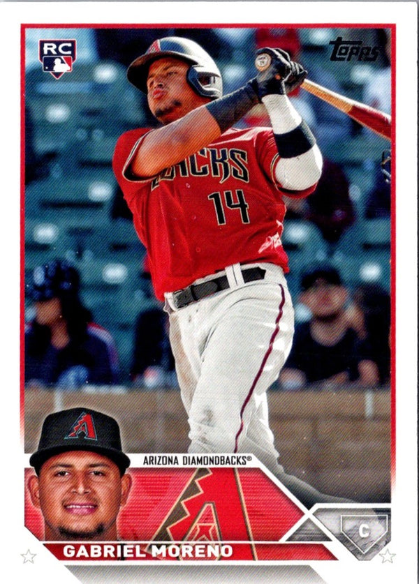 2023 Topps Update Gabriel Moreno #US161 Rookie