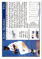 1994 Score Pedro Martinez #554