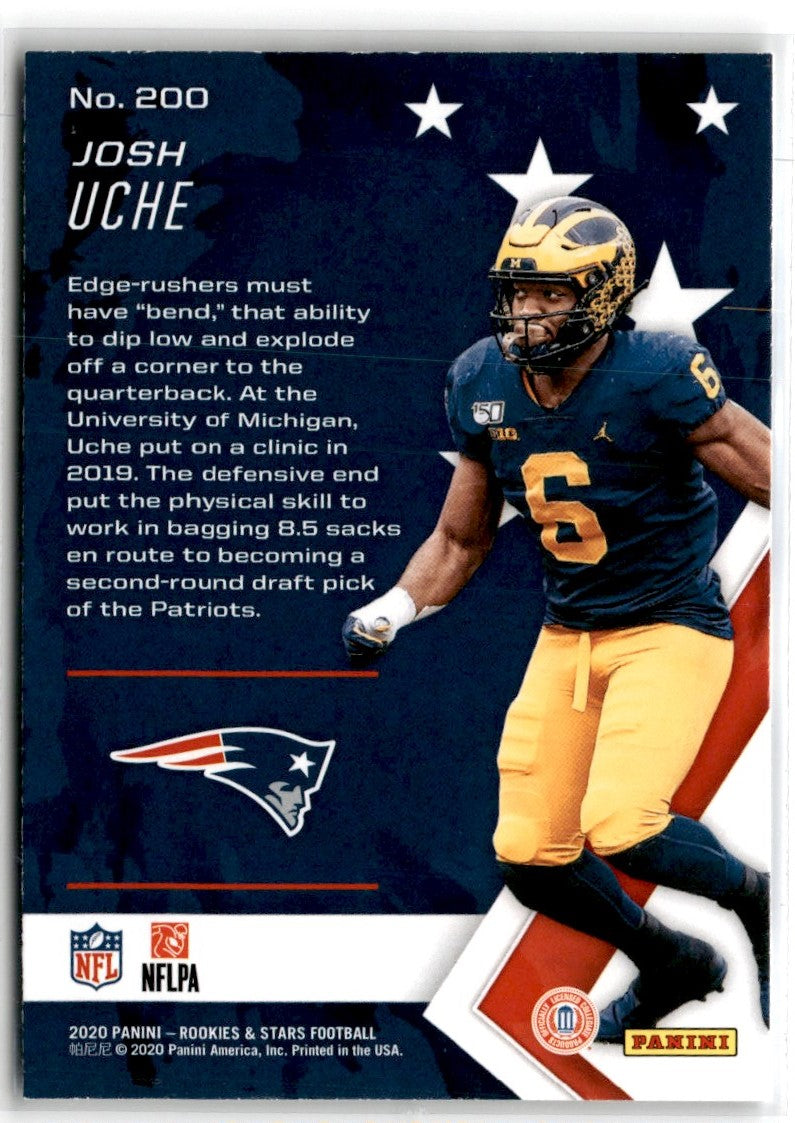 2020 Panini Rookies & Stars Josh Uche