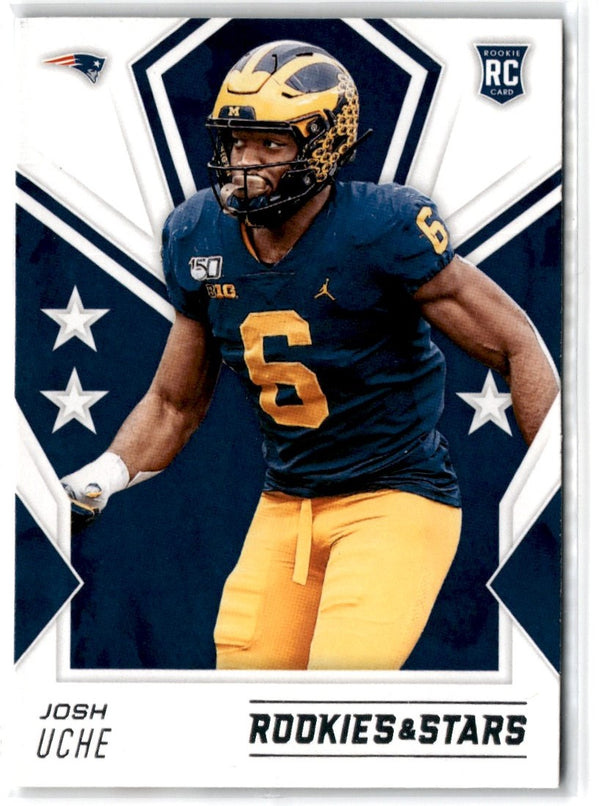 2020 Panini Rookies & Stars Josh Uche #200 Rookie