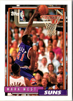 1992 Topps Gold Mark West #160