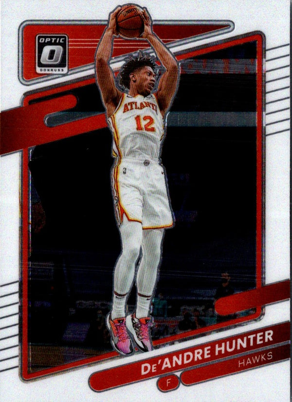 2021 Donruss Optic Red De'Andre Hunter #13