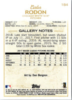 2018 Topps Gallery Carlos Rodon #184