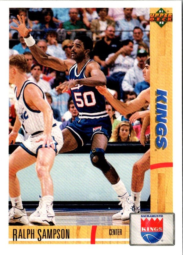 1991 Upper Deck Ralph Sampson #397