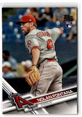 2017 Topps Update Nolan Fontana #US201 Rookie