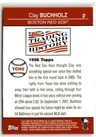 2008 Topps Clay Buchholz #HA-CB