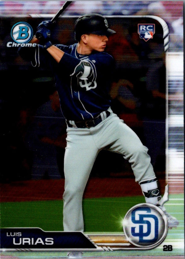 2019 Bowman Chrome Luis Urias #53 Rookie