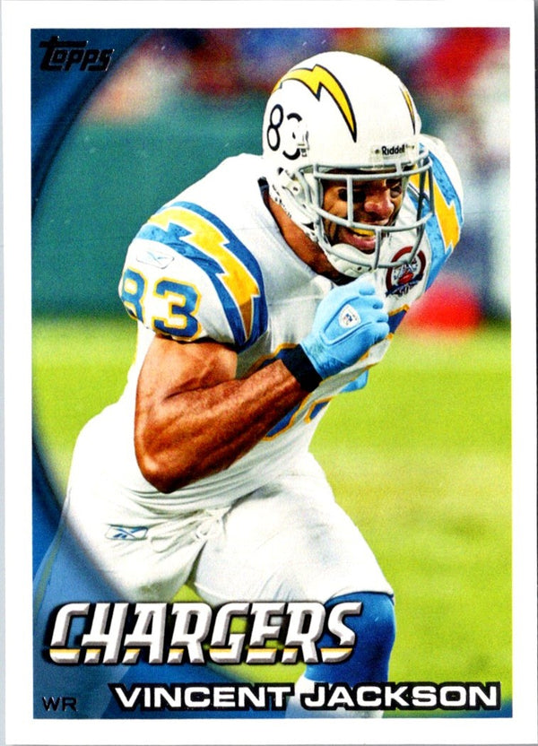 2010 Topps Vincent Jackson #340