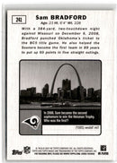 2010 Topps Magic Mini Sam Bradford