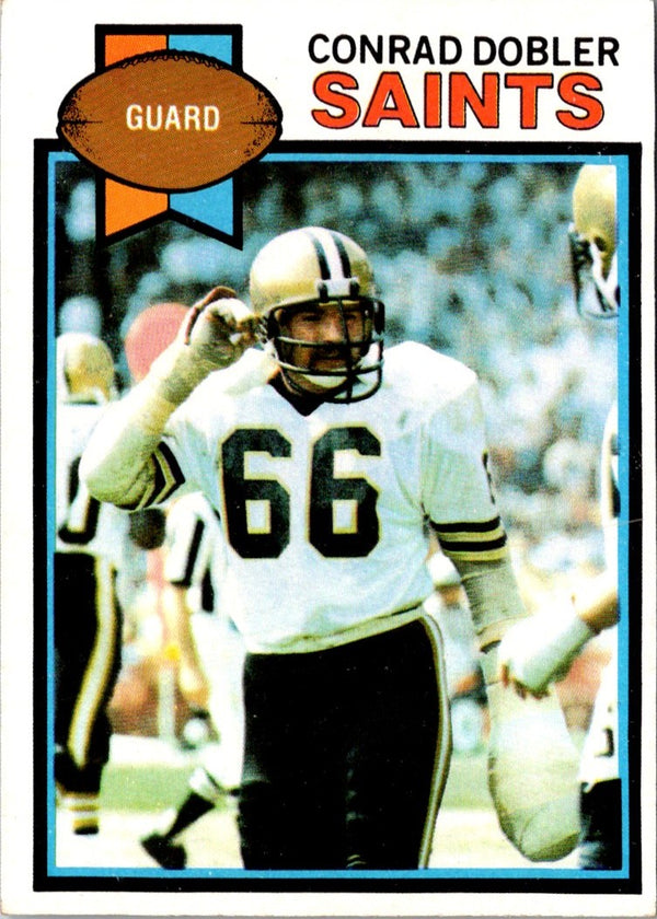 1979 Topps Cream Colored Back Conrad Dobler #103