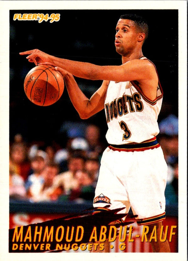 1994 Fleer Mahmoud Abdul-Rauf #56
