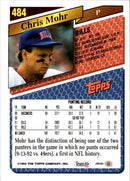 1993 Topps Chris Mohr