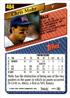 1993 Topps Chris Mohr #484