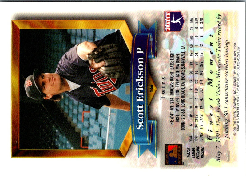 1994 Finest Scott Erickson