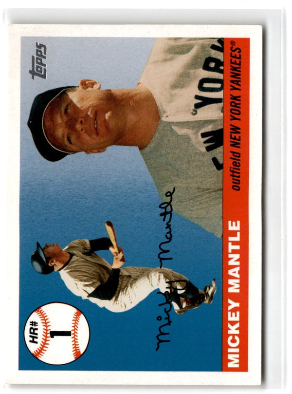 2006 Topps Mickey Mantle Home Run History Mickey Mantle #MHR1