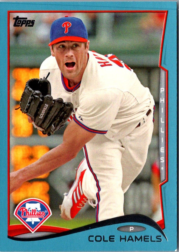 2014 Topps 1st Edition Cole Hamels #196