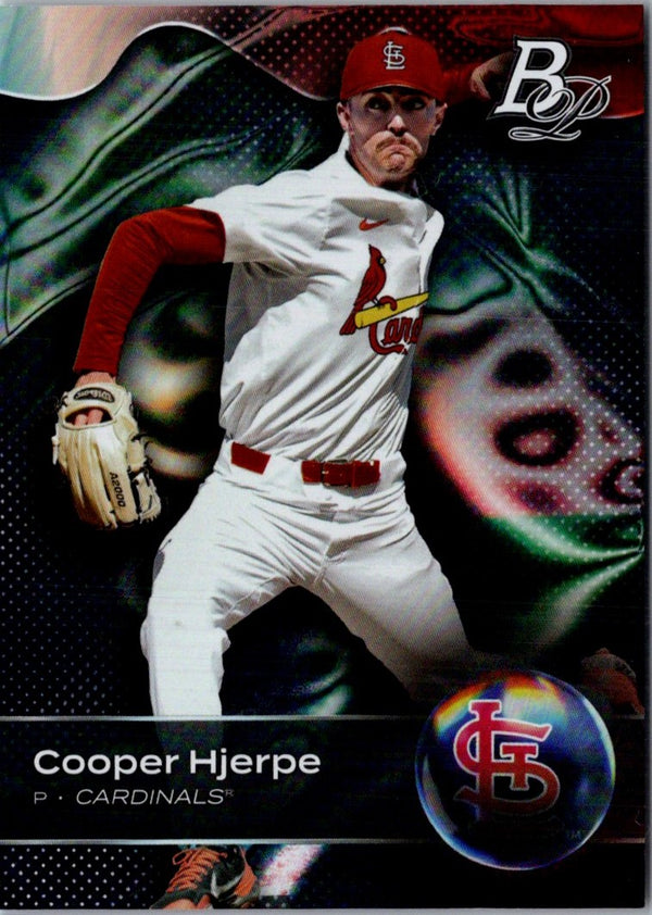 2023 Bowman Platinum Top Prospects Cooper Hjerpe #TOP-25