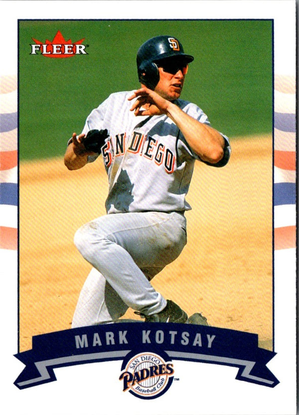 2002 Fleer Mark Kotsay #329