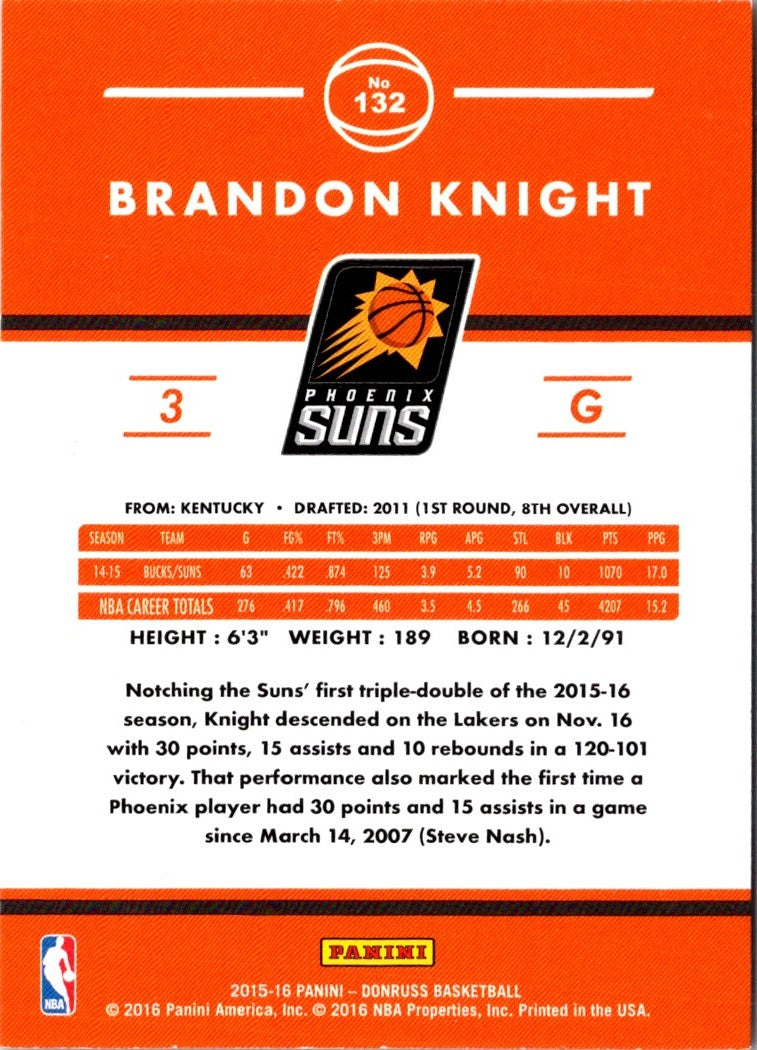 2015 Panini Brandon Knight