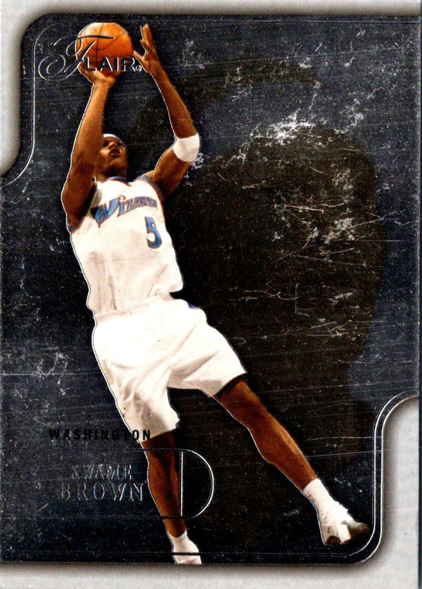 2003 Flair Kwame Brown #14