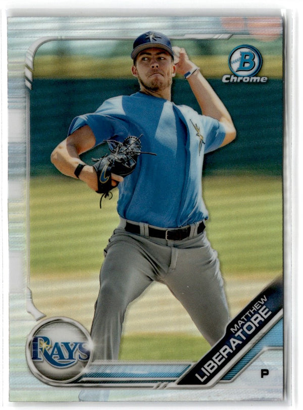 2019 Bowman Draft Refractor Matthew Liberatore #BD-127