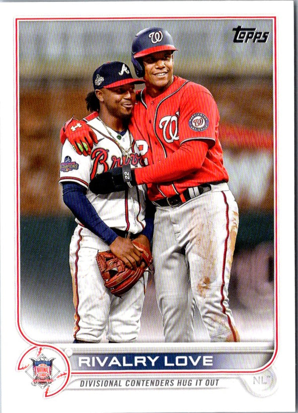 2022 Topps Update Gold Foil Rivalry Love #US310